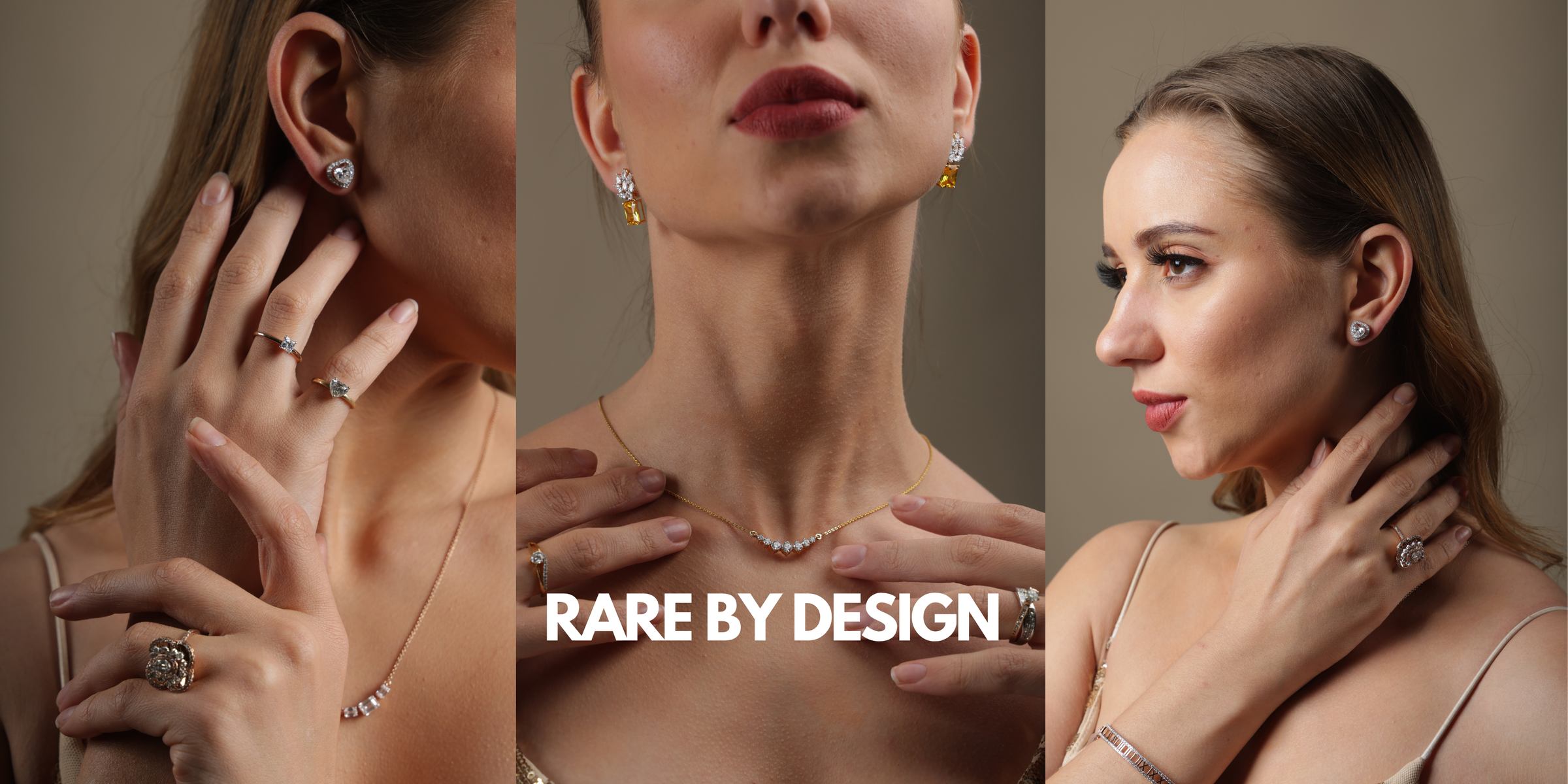 RareCut editorial jewellery campaign